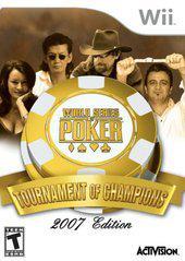 Nintendo Wii World Series of Poker Tournament of Champions 2007 Edition [In Box/Case Complete]